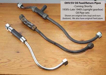 Coming Soon - OHV/SV Oil Pipes